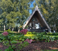 Двухместные апартаменты Deluxe с видом на реку двуспальная кровать в Fraubu.camp