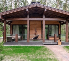 НОВЫЙ коттедж «У реки» в ОхтаПарк