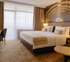 Супериор на верхних этажах с видом на город в Холидей Инн Москва Сокольники