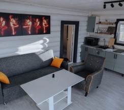 Люкс с красивым видом из окна в Банный остров