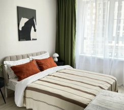 Трёхместные апартаменты Comfort с видом на город в Квартира в Центре Jet Apartments