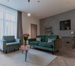 One Bedroom Premium Suite (Премиум люкс с одной спальней) в Mamaison All-Suites SPA Hotel Pokrovka Moscow