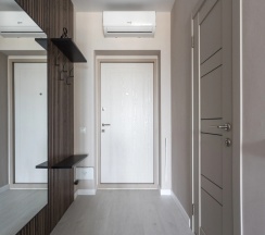 Апартаменты c 1 комнатой с балконом в Hugge Place