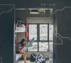 Двухместный номер Standard Пентхаус 2 отдельные кровати в A7 Hidden Hostel