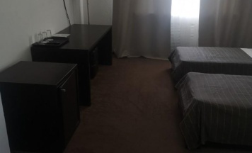 3-местный номер стандарт семейный с 3 односпальными кроватями (с завтраком) в Тамбовская