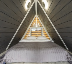 A-frame NEO|Банный чан на территории в Берёзовая роща