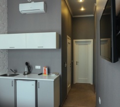 Двухместный номер "Комфорт" с 1 кроватью и мини-кухней в Geleon