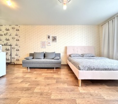 1-комнатные апартаменты студия №218 в Hugge Place