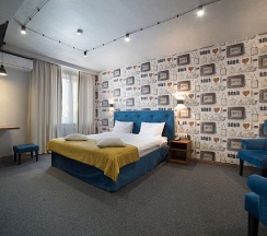 Просторный номер Классик с кроватью King-size в Loft Boutique