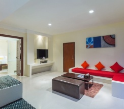 Люкс с красивым видом из окна в Lima Bella Resort
