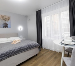 Апартаменты студия в MOKO Apartments (МОКО Апартментс) на улице Бахрушина 1 сектор 1