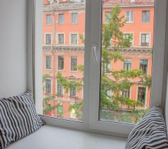 2-местная комната комфорт с 2 односпальными кроватями в Simple Seasons Rooms (Симпл Сизонс Румс)