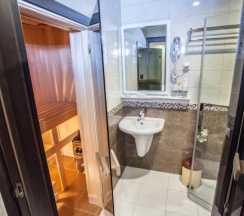 Двухместный номер "Стандарт" с Сауной с 2 односпальными кроватями в Alex Aqua Hotel