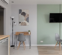 Surf - 3х местные делюкс-апартаменты около м.Сокол (20 этаж) в Smart Lofts Moscow