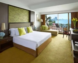 Двухместный номер Deluxe (двуспальная кровать) в Dusit Thani Pattaya