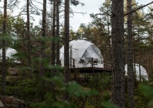 Геокупол для двоих взрослых в Lago Ladoga