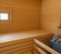 Барнхаус ЯгельХаус (оснащение дома, стоимость банного чана и бани см. Подробнее) в Pavlove Village