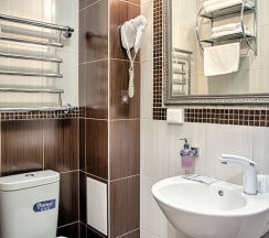 Двухместные апартаменты 16 с видом на парк двуспальная кровать в Exclusive Hotel&Apartments