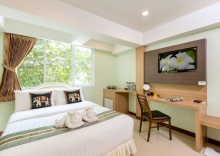 Двухместный номер Standard двуспальная кровать в RoomQuest Suvarnabhumi Airport Rom Klao