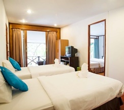 Двухместное бунгало Standard 2 отдельные кровати в B52 Beach Resort