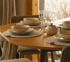 Лодж 1 с бесплатной сауной + Безлимитное посещение ЕлятыПарка в ЕлятыЛодж