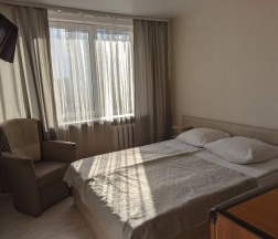 Двухместный номер Comfort двуспальная кровать в Гостиница Беларусь