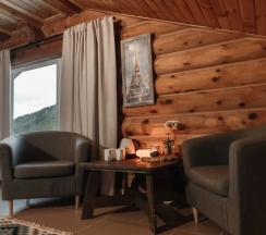 Luxe*** Room с видом на горы и реку (к2R3) в Шале Леший