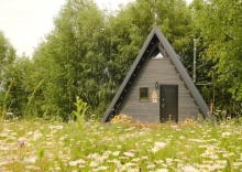 Дом A-frame с чаном в Urman Camp