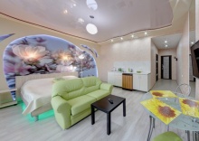 "Green Studio", квартира-студия с джакузи, площадь МОПРа, 9, ID 74-071 в Апартаменты ИннХоум