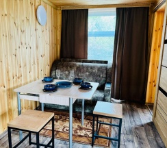 Дом с террасой в Altay Sun