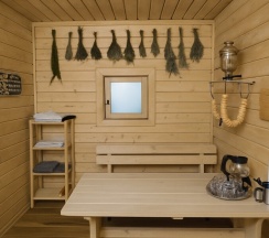 Барнхаус ЯгельХаус (оснащение дома, стоимость банного чана и бани см. Подробнее) в Pavlove Village