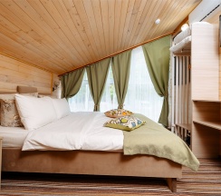 Люкс с двумя спальнями (до 6-ти человек) в Green Park Arkhyz&SPA