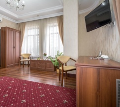 Двухместный номер Deluxe с видом на город двуспальная кровать в Театр