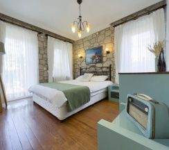 Двухместный номер Deluxe двуспальная кровать в Kayezta Hotel Alacati