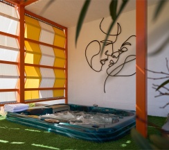 Люкс с террасой в Диса