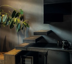 Двухуровневый люкс (вид на горы) в Moon2