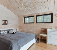 Коттедж Шон с панорамной баней для 7-ми гостей в Rodioncevo Eco Village