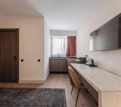 Люкс Premium с видом на город в Отель Nuca Homes