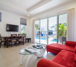 Вилла Deluxe с красивым видом из окна в Отель The Oriental Beach Pearl