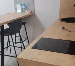 Студия с двуспальной кроватью в Park in Pulkovo