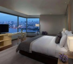Двухместный Panorama номер Avani с видом на реку (двуспальная кровать) в Avani+ Riverside Bangkok Hotel
