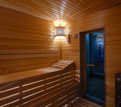 Коттедж Luxury с красивым видом из окна в Zimino Park