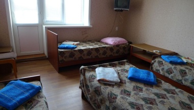 Номер стандарт с 3 односпальными кроватями в Прибой