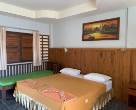 Двухместный номер Standard двуспальная кровать в Rattana Guesthouse & Bungalow