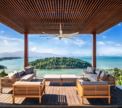 Резиденция с 6 комнатами с видом на море в Anantara Layan Phuket Resort