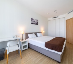 Двухкомнатные апартаменты с одной спальней (6-12 этаж) в Real Apartments Sochi