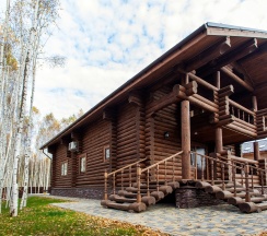 Большой коттедж с баней в Art hotel Nring