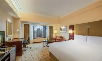 Двухместный номер Superior (двуспальная кровать) в Shangri-La Dalian