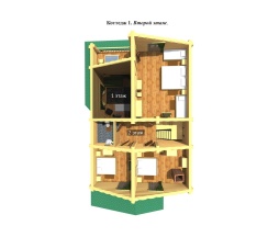 Дом 1 в Русская усадьба