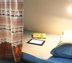 Кровать в общем номере в D-hub Hostel